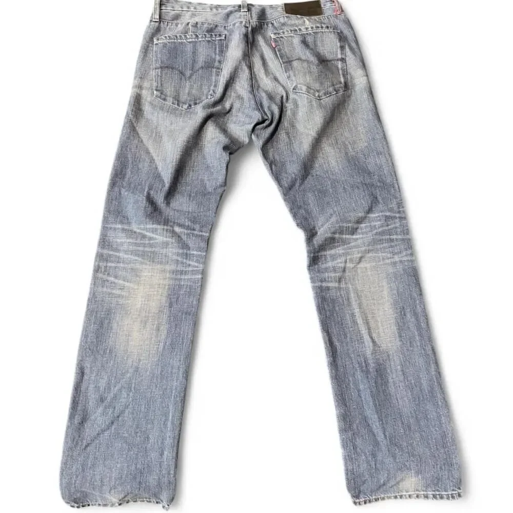 Vintage Levi’s Redloop 504 jeans in size 34x32. Rare Redloop